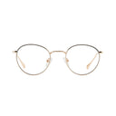 Varadero Capri round titanium eyewear in gold