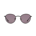 Varadero Capri black round titanium designer sunglasses