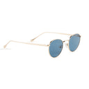 Varadero Capri gold round titanium designer sunglasses