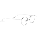 Varadero Capri silver round titanium prescription eyeglasses