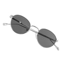 Varadero Capri silver round titanium designer sunglasses