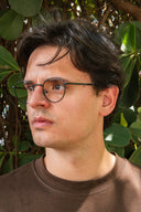 Varadero Capri round titanium prescription eyeglasses