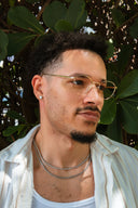 Varadero Capri round titanium prescription eyeglasses