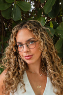 Varadero Capri round titanium prescription eyeglasses