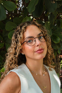 Varadero Capri round titanium prescription eyeglasses